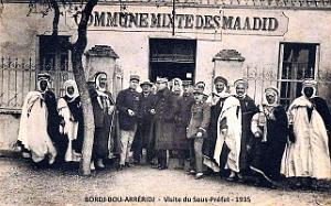 Bordj-Bou-Arreridj - Commune mixte des Maadid - Visite du Sous-Prefet - 1935